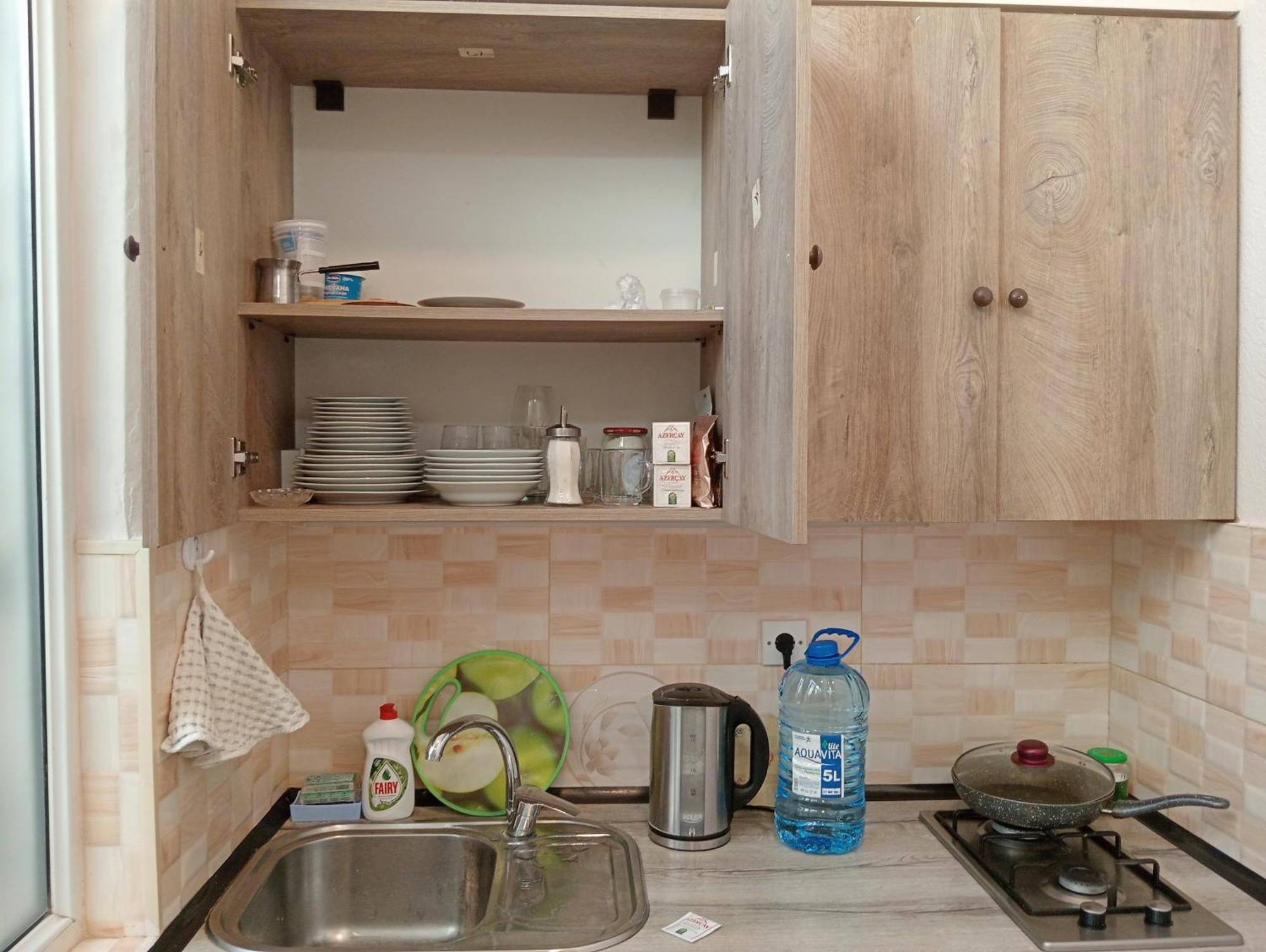 Apartment On The Delara Aliyeva Street Баку Екстериор снимка